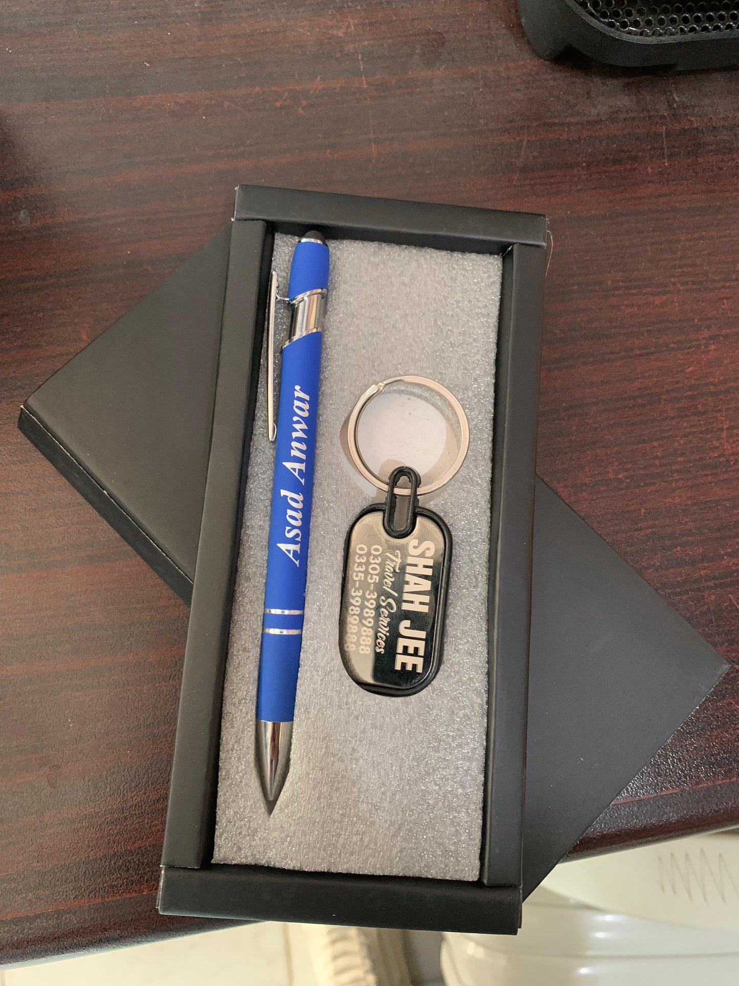 "Looking for the perfect corporate gift? Our premium metal pens can be customized with your logo or message.