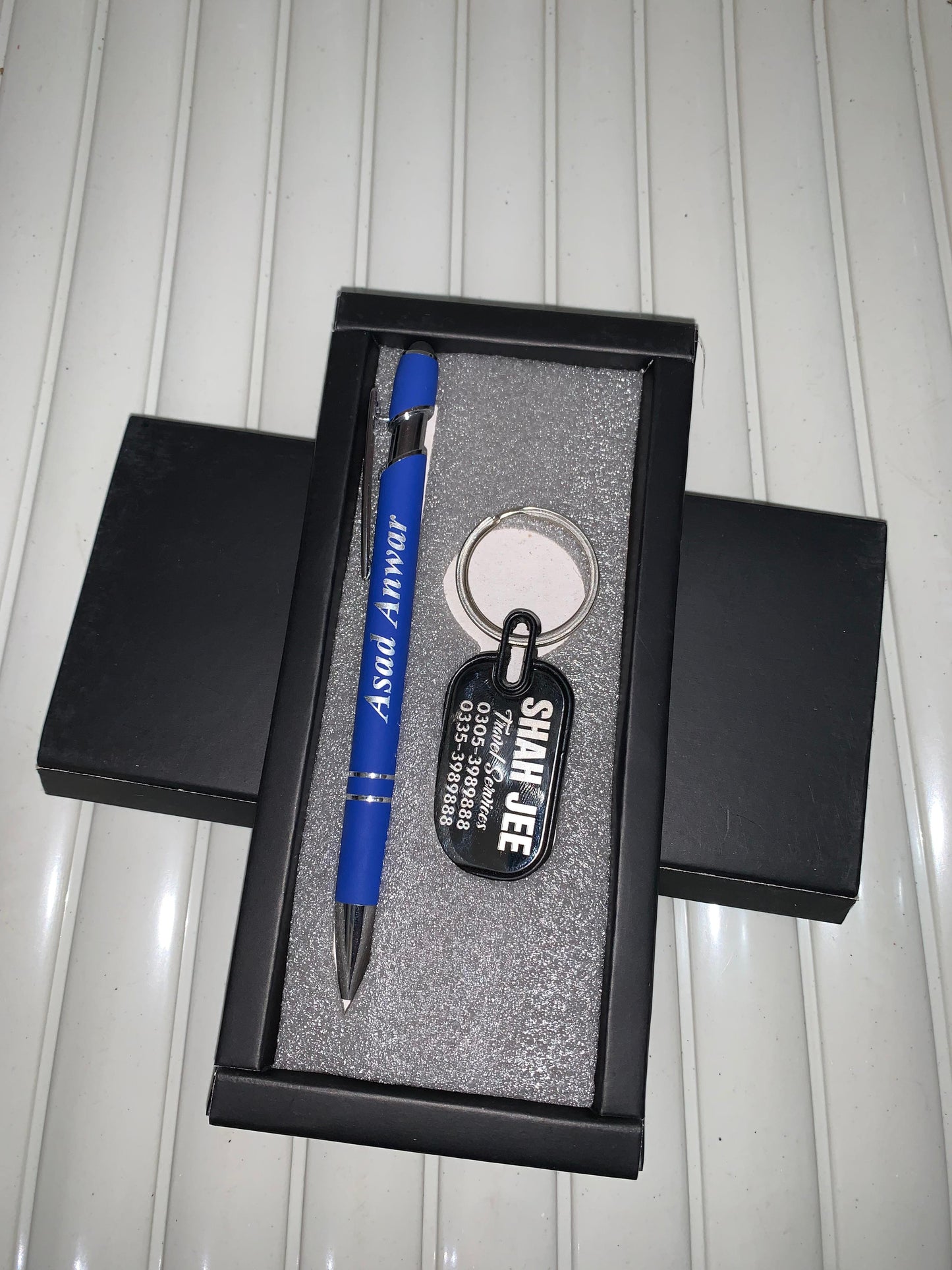 "Looking for the perfect corporate gift? Our premium metal pens can be customized with your logo or message.